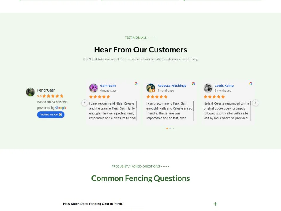 fencrgatr-collage-3 FencrGatr customer reviews and fencing FAQs